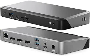 ALOGIC MX3 (11-i-1) USB-C trippelskärm 4K@60Hz DisplayPort Alt. Läge dockningsstation – med 100 W strömförsörjning