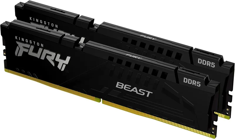 Kingston FURY Beast RGB 16GB Kit (2x8GB) 6000MT/s DDR5 CL30