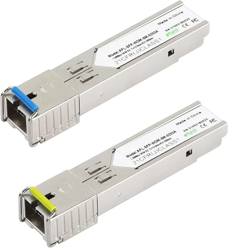 1,25G enkelläge BIDI SFP SC-modul