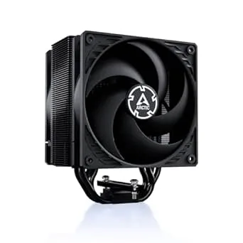 ARCTIC Freezer 36 (Black)- Single-tower CPU-kylare med push-pull, två tryckoptimerade 120 mm P-fläktar, fluiddynamiskt lager, 200-1800 rpm