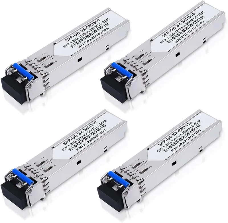4-pack 1,25G SFP-modul 1000Base-LX