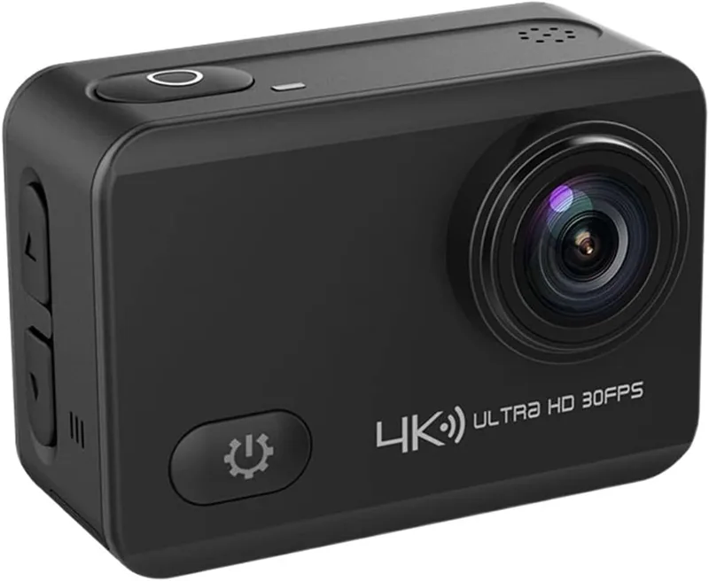 Action kamera 2 tum 4k Sportkamera Utomhus Vattentät Kamera med WiFi-funktion