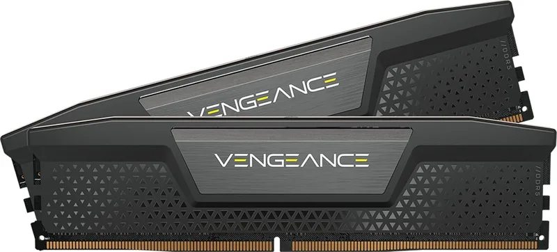 Corsair VENGEANCE DDR5 64GB (2x32GB) 5600MHz C40 Optimized for Intel (Integrated Voltage Regulation, Custom XMP 3.0 Profiles, Compact Form Factor, Robust Aluminum Heat Spreader) Black