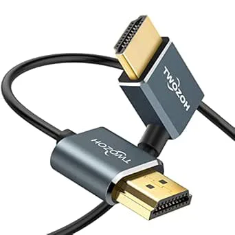 Twozoh Flexibel HDMI-kabel Rätvinklad 90° 2M