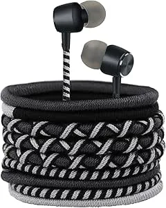 URIZONS 3,5 mm färgglada nylonflätade in ear