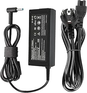 kompatibel med HP laptop strömförsörjning 45 W 19,5 V 2,31 A