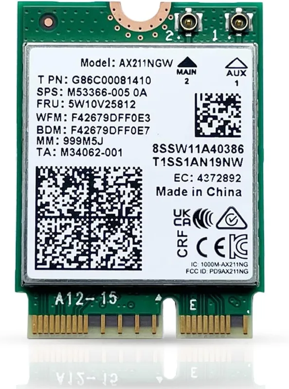AX211 WIFI 6E CNVio2 Adapter