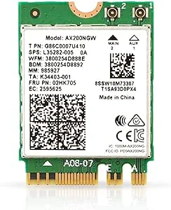 AX210 WiFi 6E Card
