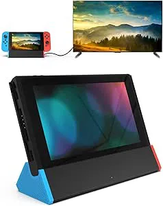 SiWiQU Dockningsbrytare/OLED med 4K HDMI typ C, 2 x USB-portar, dockningsstation, officiellt stöd för TV och skrivbordsläge (inte för Switch 2)