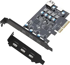 FARBOKO PCIe expansionskort USB C 3.2 gen2 10 Gpbs
