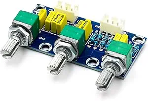 Preamp Tone Board Volume Treble HIFI Bass Justering Kontrollkort