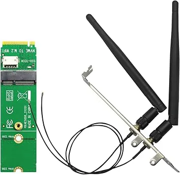 GLOTRENDS WA04 M.2 Key E till Key M WiFi-adapter