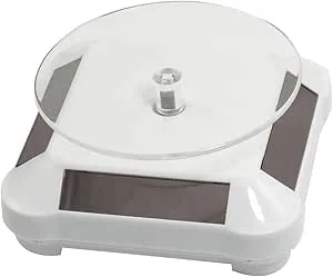Ruilogod Kameror Mobiltelefon Vit Square Rotary Solar