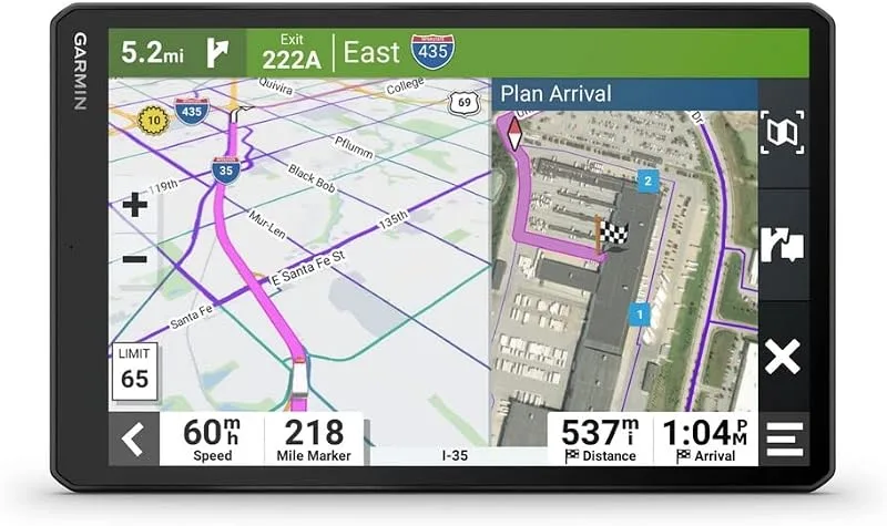 Garmin dêzl LGV1010 MT-D GPS-navigator för lastbil, 10 tum