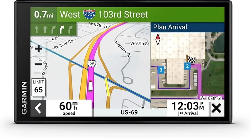 Garmin dēzl LGV610, EU, lastbilsgps