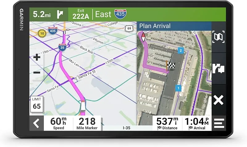 Garmin dēzl LGV1010, EU, lastbilsgps