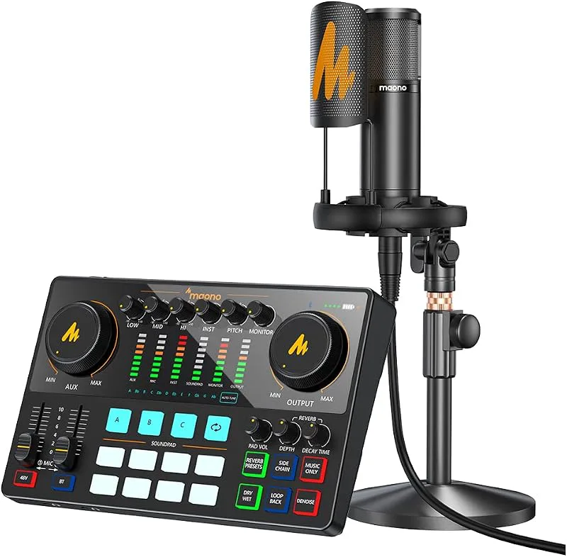MAONO Maonocaster E2 Ljudgränssnitt