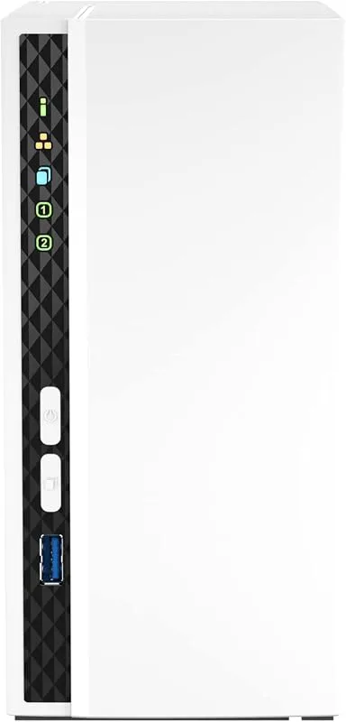 QNAP TS-233 2-Bay 4 TB paket med 2X 2 TB WD Red Plus