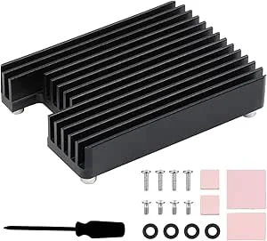 Waveshare Dedicated Aluminum Heatsink CM4-HEATSINK-B for Raspberry
