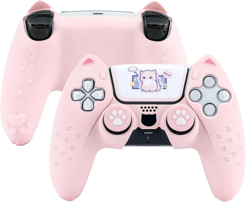GeekShare Rosa katttass PS5-kontroller