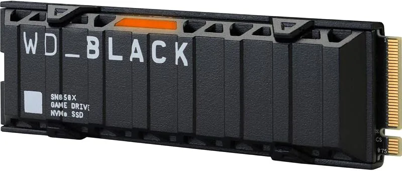 WD_BLACK SN850X NVME SSD kylfläns 2 TB