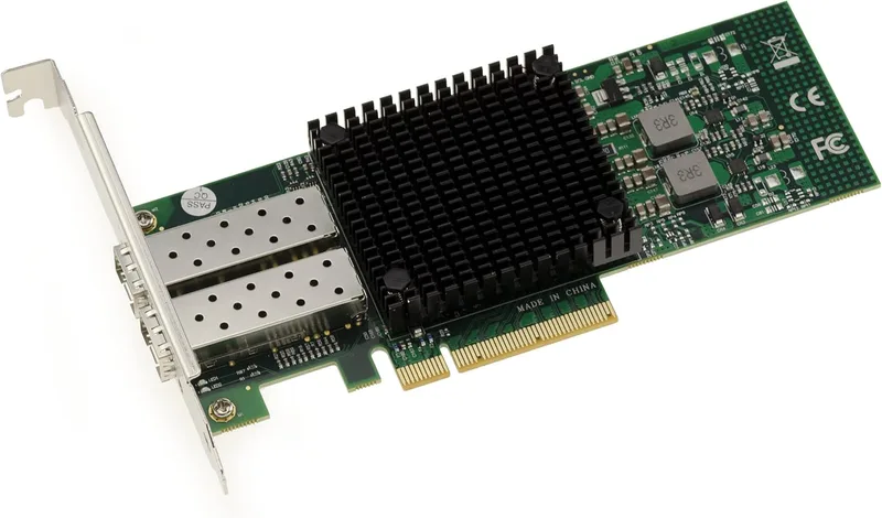 KALEA-INFORMATIQUE 10G Fibre SFP+ 2-portars PCIe LAN-styrenhet med MELLANOX X-3-10GbE Ethernet Network Adapter