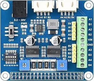 Waveshare HRB8825 Stepper Motor HAT Compatible with