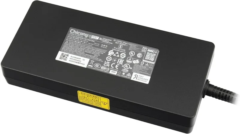 Acer KP.33001.003 original laddningskabeln 330 watt kantad för Predator Helios 300 (PH317-56), (PH315-55), 16 (PH16-71), 18 (PH18-71), Neo 16 (PHN16-71)