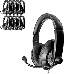 HamiltonBuhl Smart-Trek Deluxe Stereo Headset