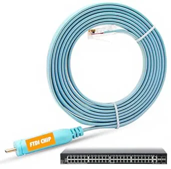 JSM FITNESS USB-C till RJ-45 konsolkabel för Cisco