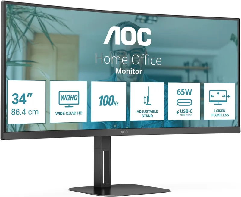 AOC V5 CU34V5C/BK