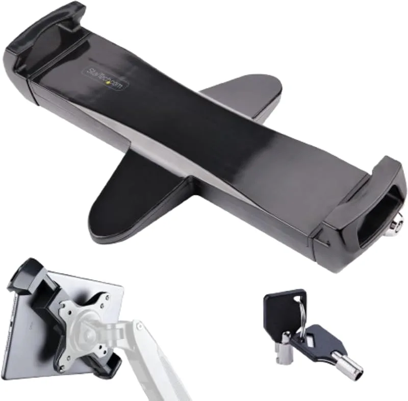 StarTech.com VESA surfplattehållare för monitorarm – stöldskydd surfplattehållare för 7,9 till 12,5 tum och upp till 2 kg – VESA-adapter/hållare för s