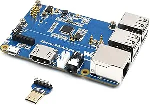 Waveshare Pi Zero 2 W to Raspberry Pi 3 Model B/B+ Adapter