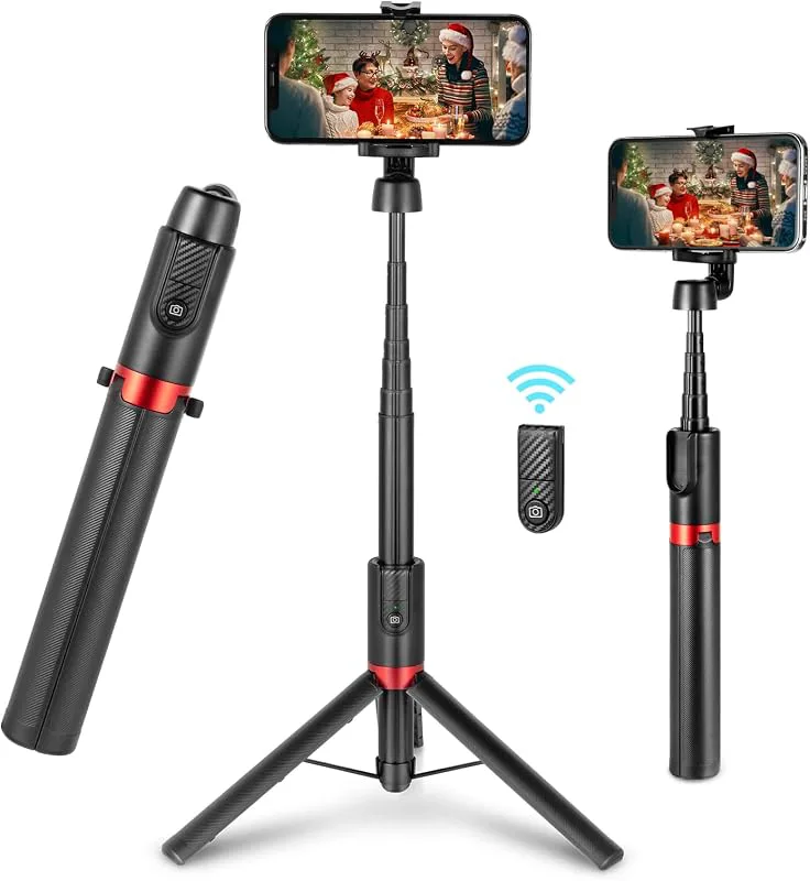 SMALLRIG Selfie Stick Tripod med Bluetooth Remote 130cm