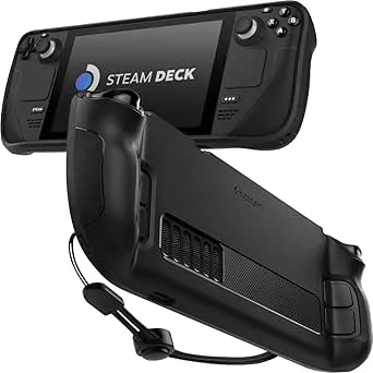 Spigen Rugged Armor Case kompatibel med Steam Deck LCD (2022) / Steam Deck OLED (2023)
