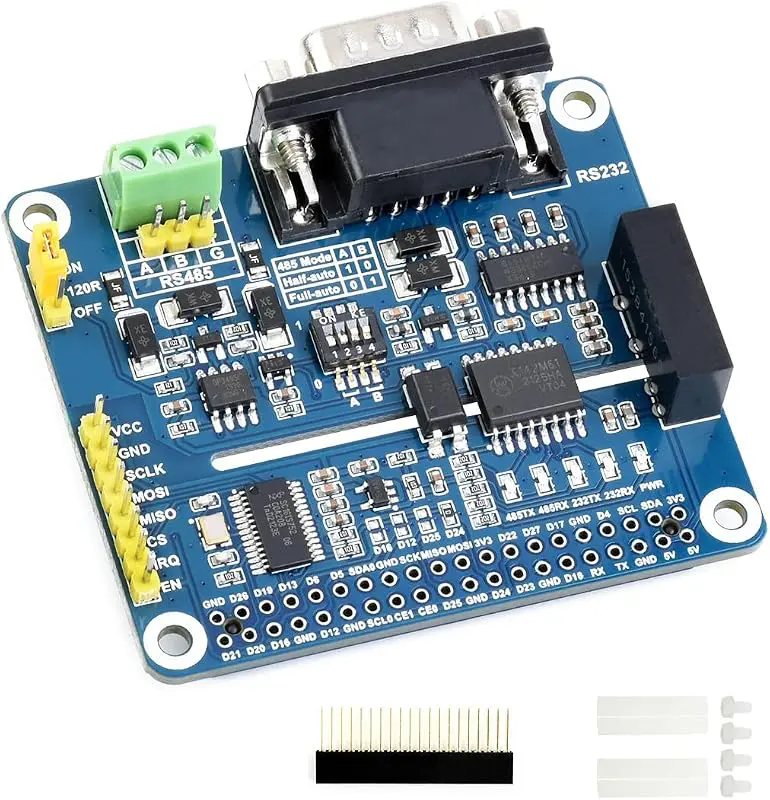 RS485 RS232 HAT for Raspberry Pi