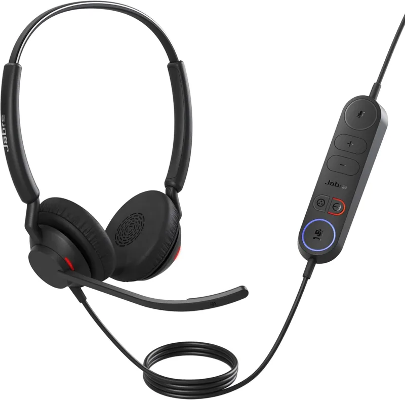 Jabra Engage 40 trådbundet stereoheadset med in-line