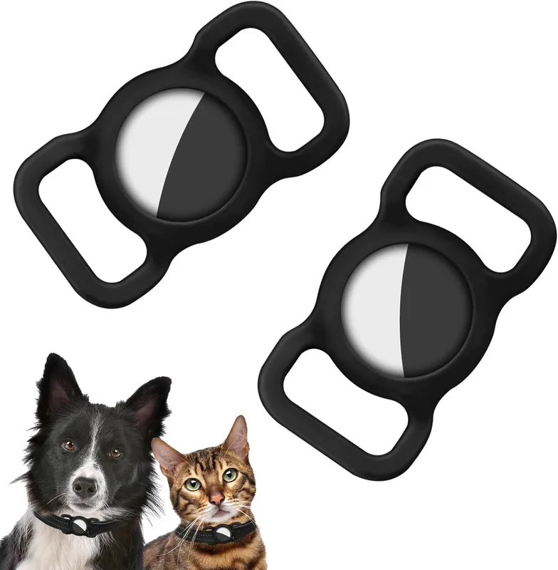 Ainiv Vattentät hundhalsbandshållare för Apple Airtags