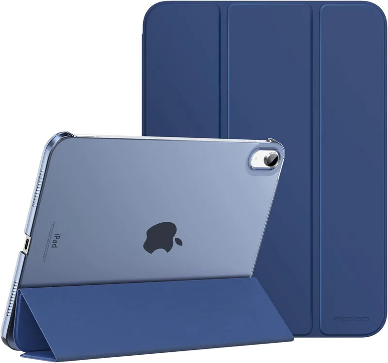 MoKo fodral för iPad (A16) 11:e generationen, 11 tum, marinblå