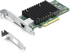 H!Fiber.com 10 Gb RJ45 PCI-E-nätverkskort NIC