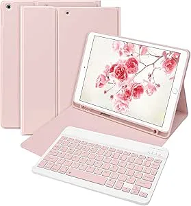 Bettdow för iPad 9:e generationen 2021 tangentbordsfodral
