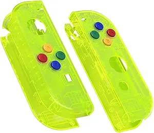eXtremeRate Klar Limegrön Joycon Handheld Controller Hölje