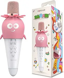 Forever mikrofon med Bluetooth-högtalare AMS-200 Flower Carrot