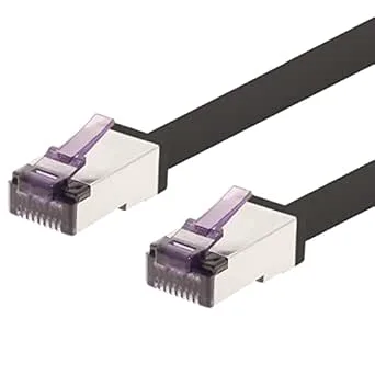 1aTTack.de – 1 m – CAT6a Superflex – Ethernet Gigabit LAN nätverkskabel RJ45 CAT6 A patchkabel 10 000 Mbit s SFTP PIMF 500 MHz kompatibel med CAT6 CAT