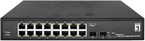 LevelOne GES-2118 Hilbert 18-port Gigabit Smart Lite Switch