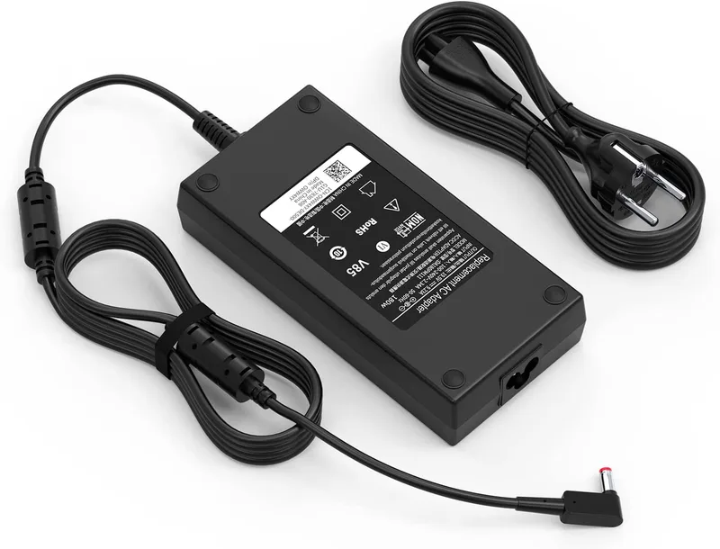 180W 19,5 V 9,23A Ladegerät Netzteil Adapter för Acer Nitro 5 7 AN515-53 AN515-54 AN515-55 AN715-52-715S Predator Helios 300 G3-571-73H3 G3-572-763V Aspire V15 VN7-593G ADP-180MB K V17 Nitro VN7-793G