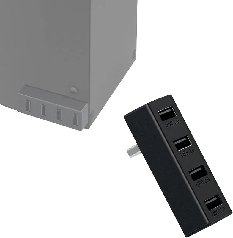 Xbox Series X/S USB Hub 2.0, Mcbazel 4-portar USB-förlängning