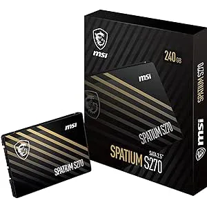 MSI Spatium S270 240gb Ssd One Size