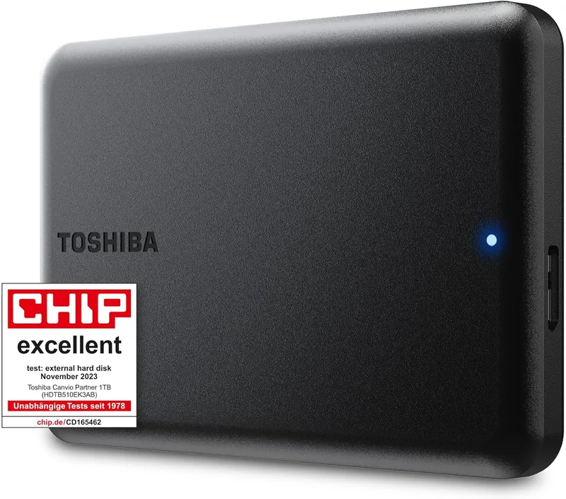 Toshiba Canvio Partner 1 TB Portable 2,5