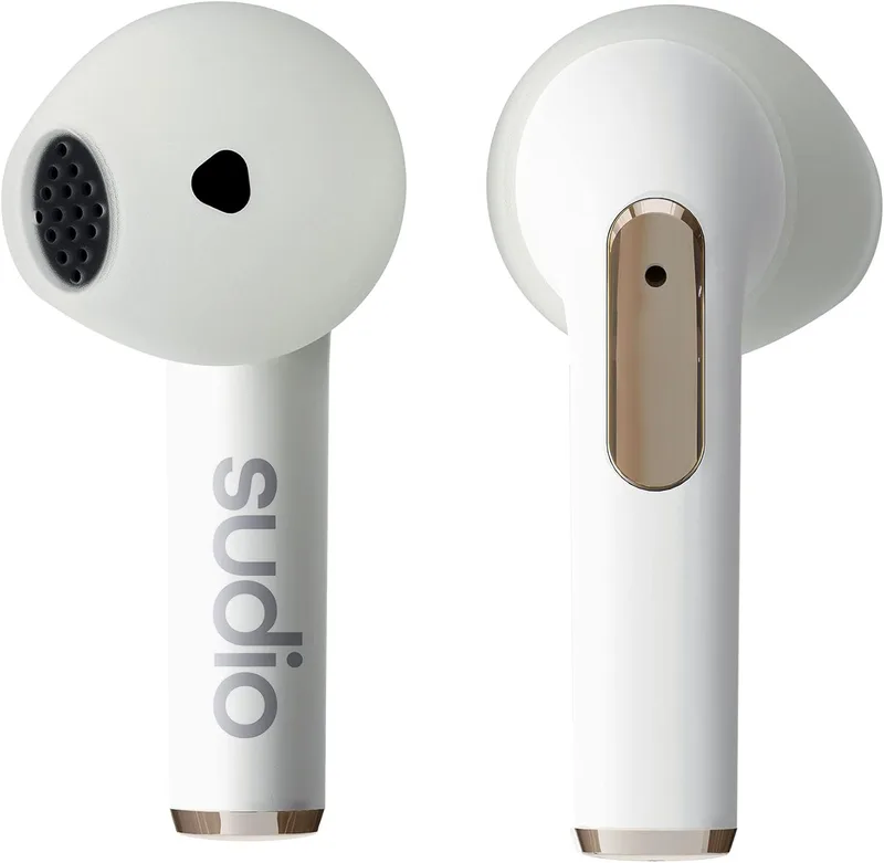Sudio N2 Snow White – True Wireless Bluetooth Hörlurar